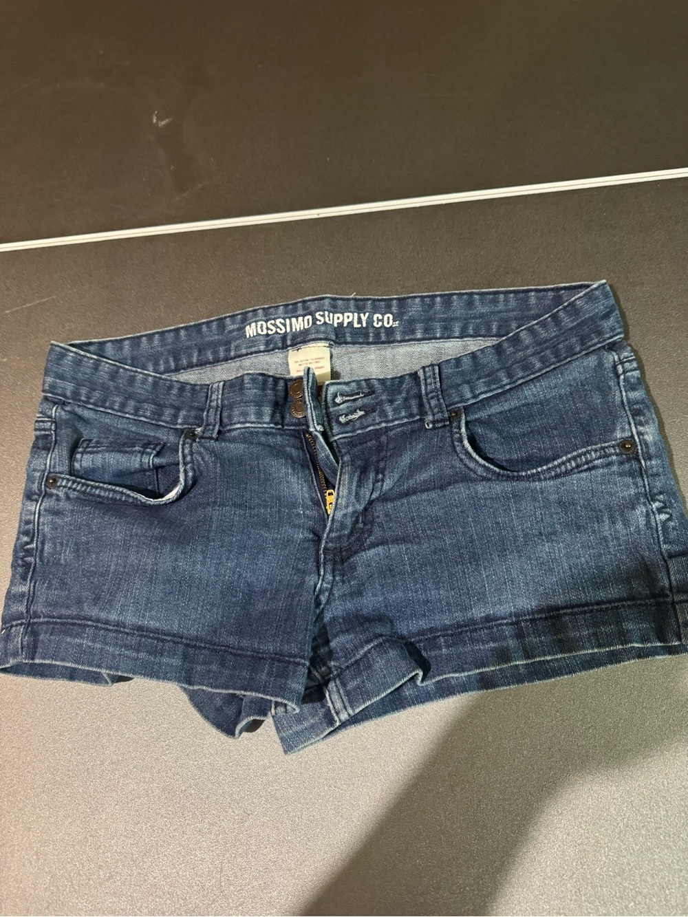 Mossimo Supply Co. Dark Blue Denim Women's Shorts size 11